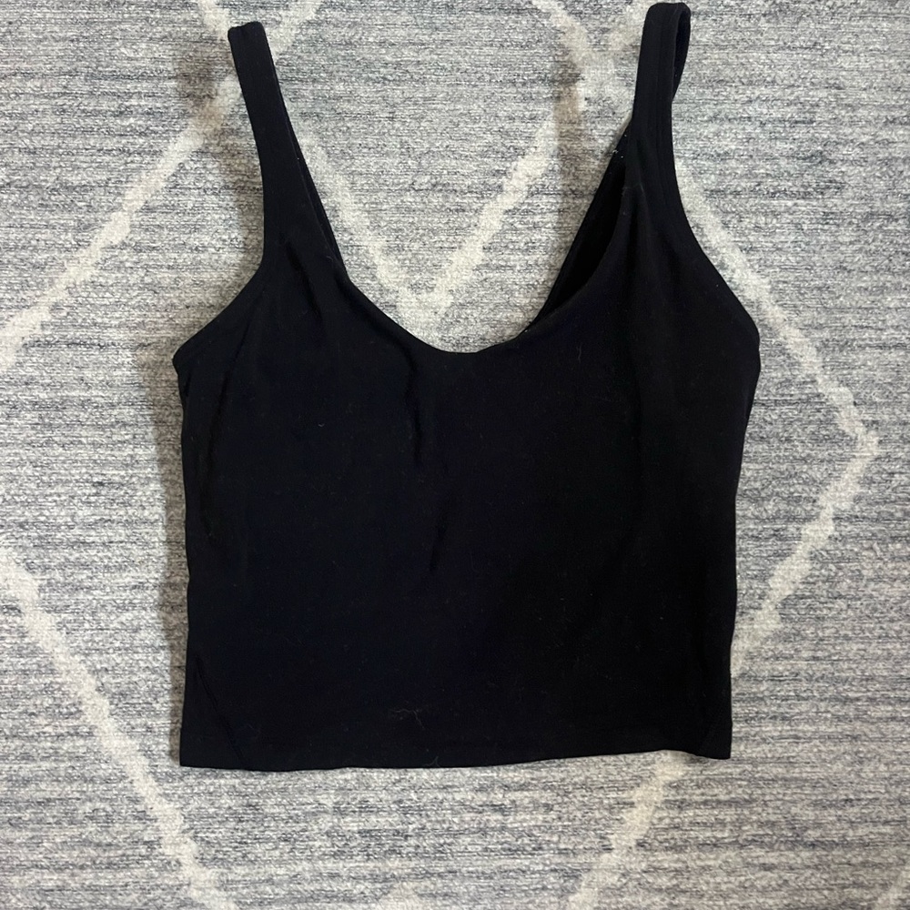 Lululemon black align tank size 0